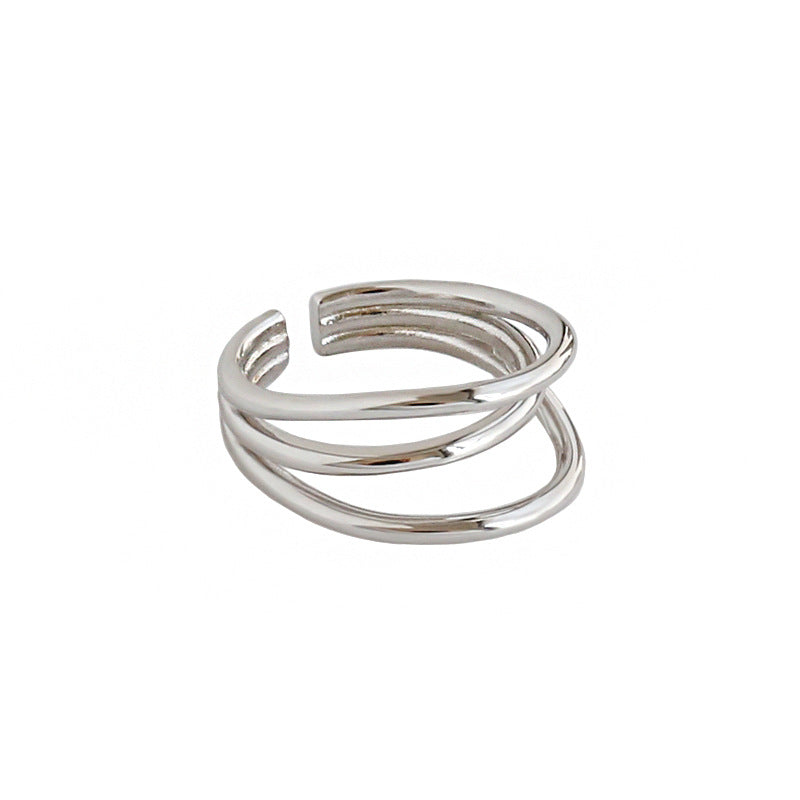 Triple Layers Adjustable Ring