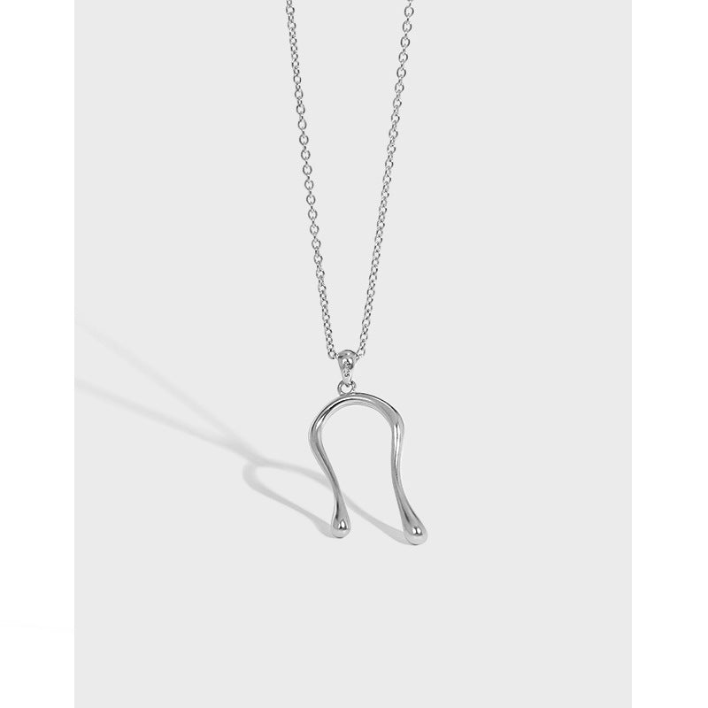 Letter U Shape Necklace