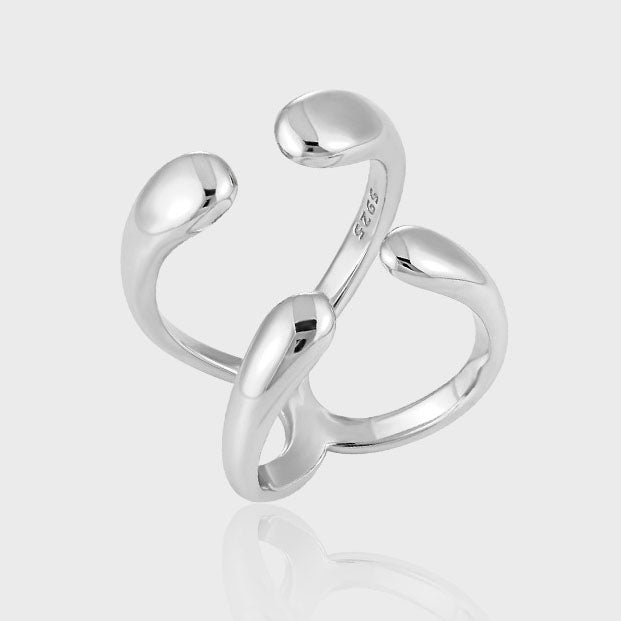 Cross Adjustable Ring