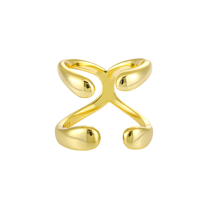 Cross Adjustable Ring