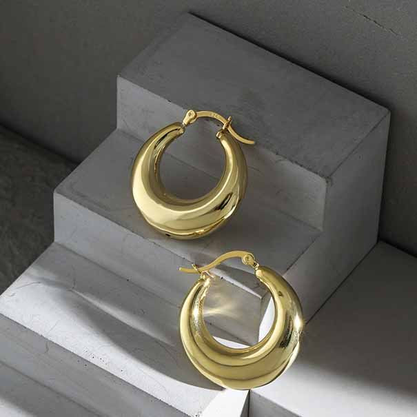 Circles Hoop Earrings